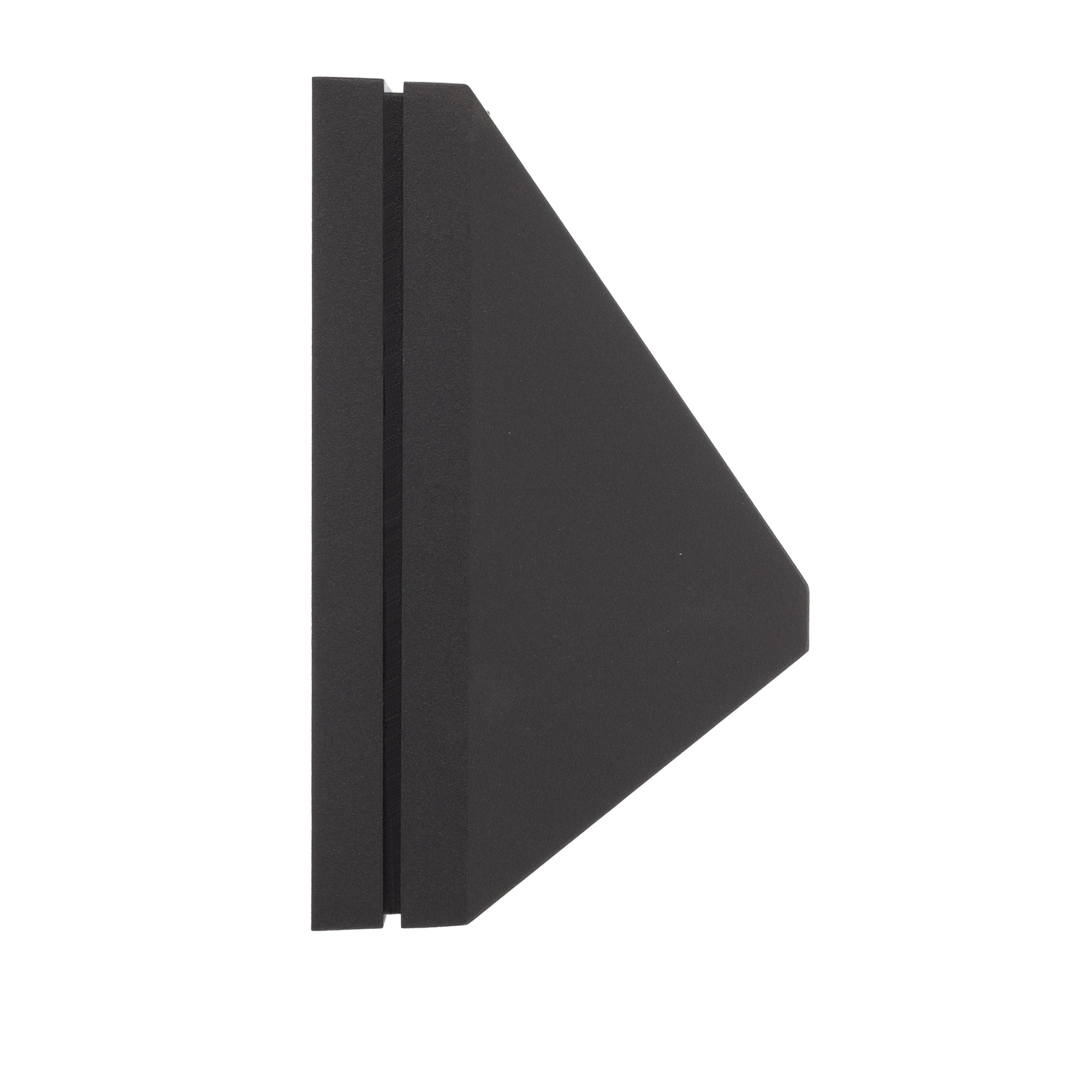 BEGA LED outdoor wall light 22256 K3, DALI, graphite, cast aluminium