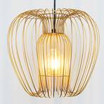 Protetto hanging light, gold, Ø 34 cm