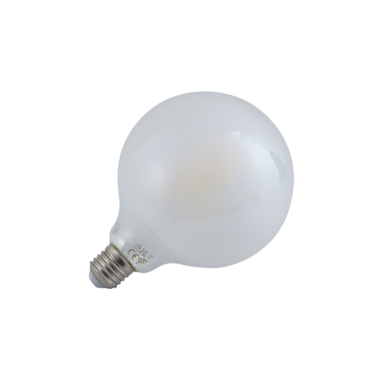 LUUMR Smart LED-Leuchtmittel matt E27 G125 7W Tuya WLAN CCT