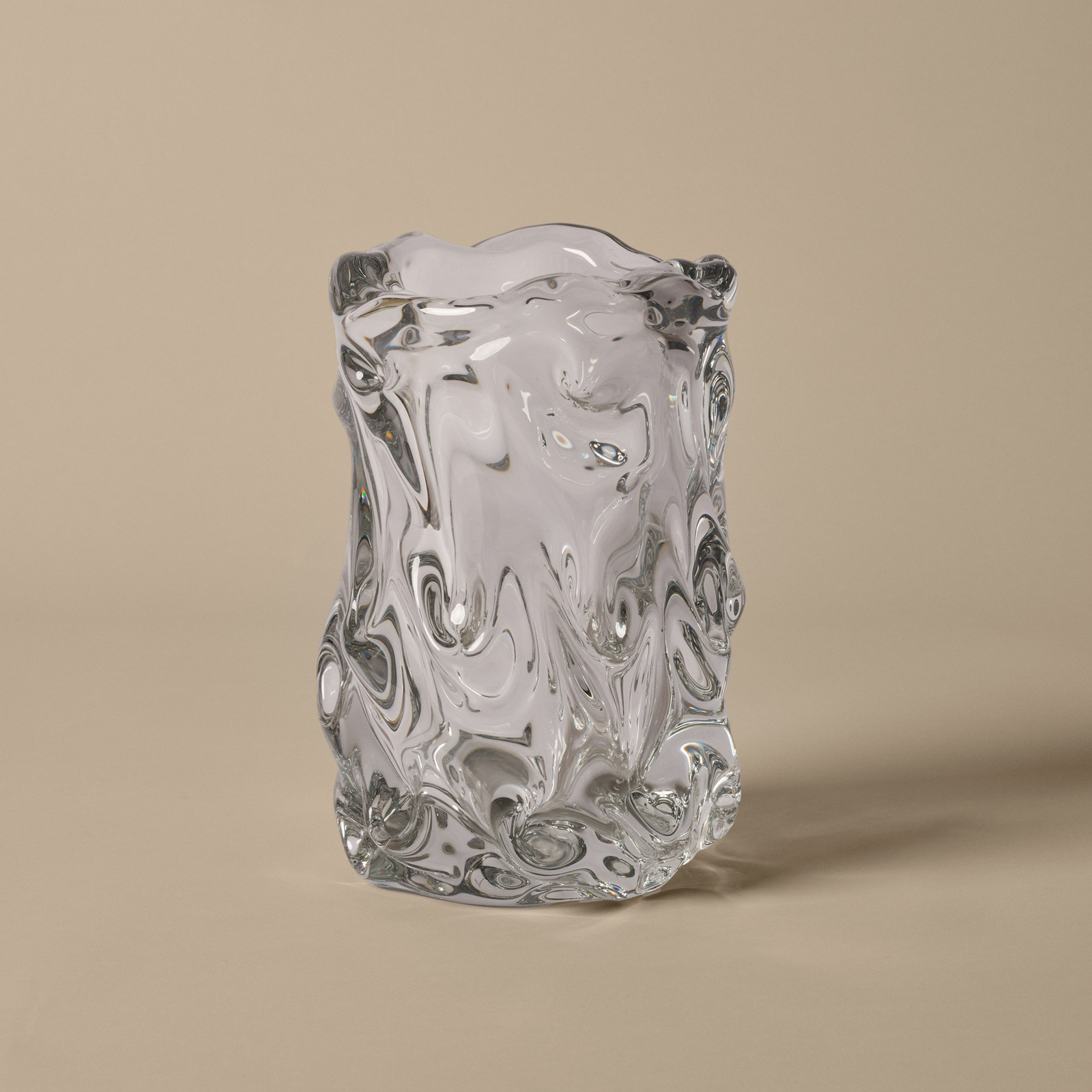 Virelle Vase, Höhe 24 cm, Glas, handgemacht - ferm LIVING