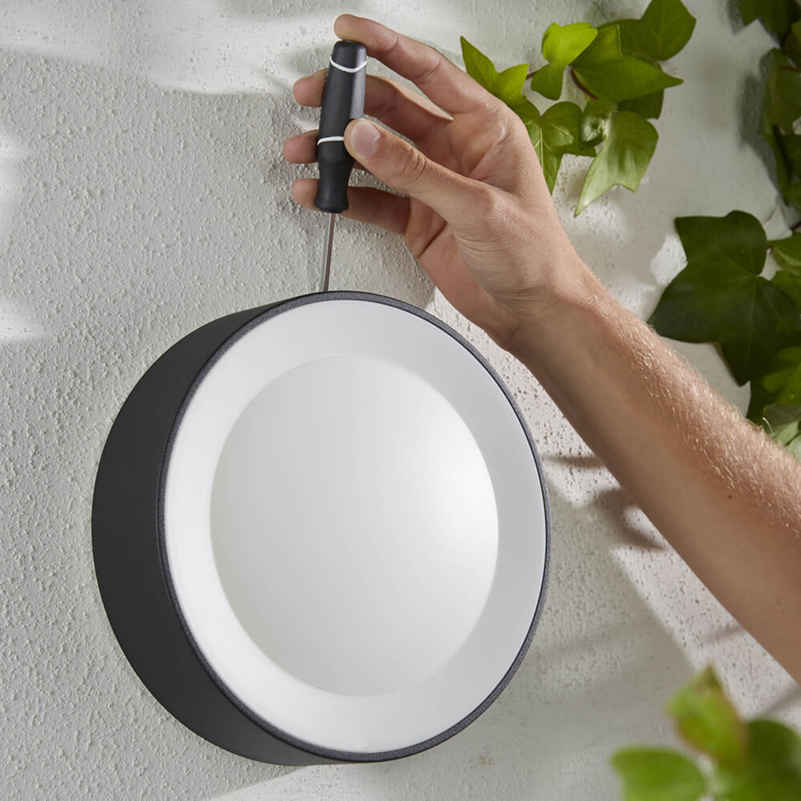 Daylo Aplica de Exterior White/Color Amb. Black - Philips Hue