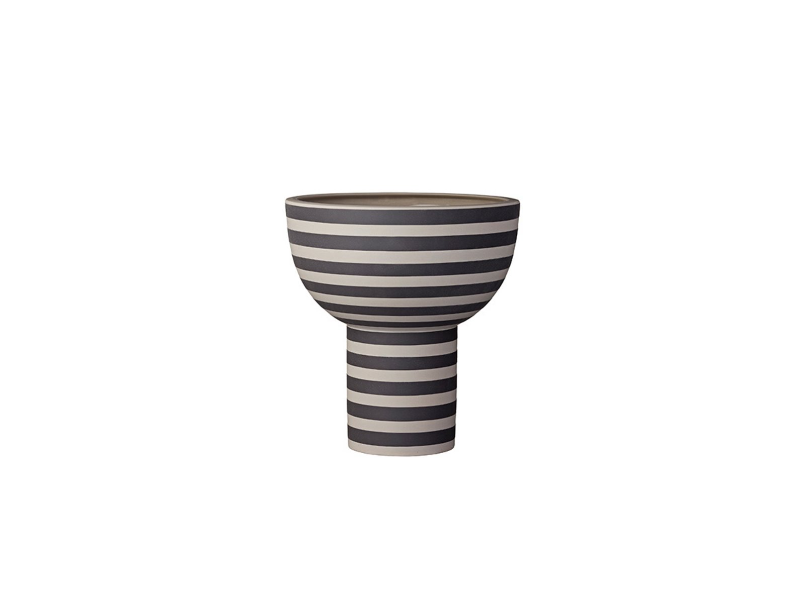 Varia Sculptural Vase Frasin/Negru - AYTM