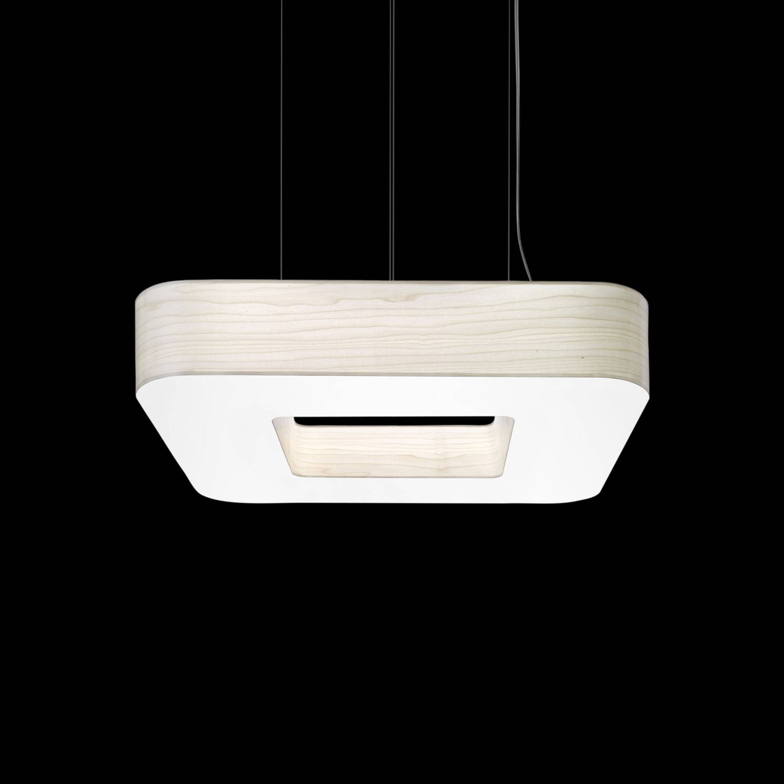 LZF Cuad LED hanglamp 0-10V dim, ivoor