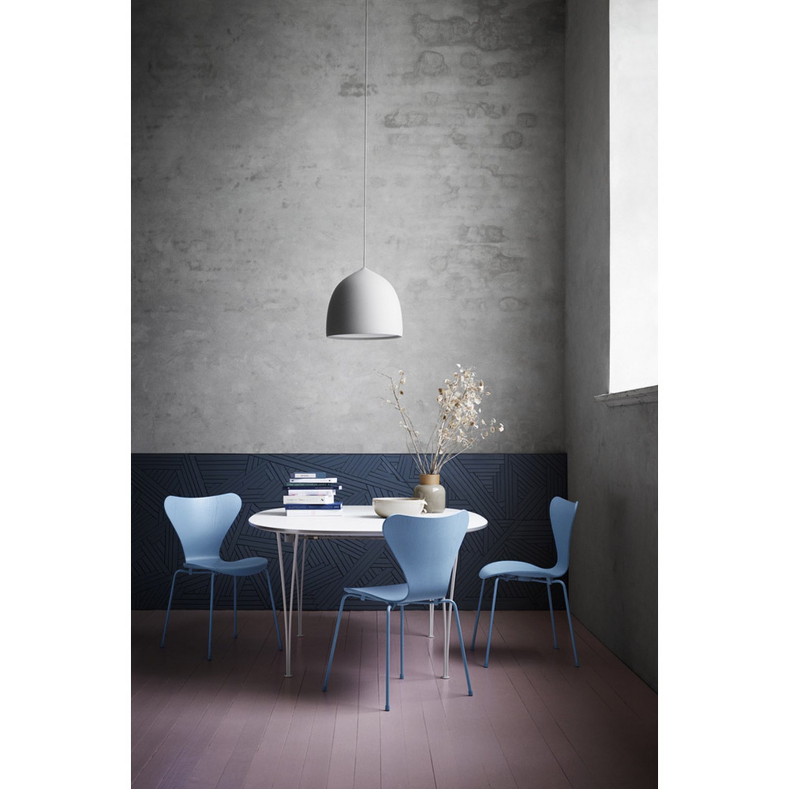 Suspence P1.5 Lustră Pendul Light Grey - Fritz Hansen