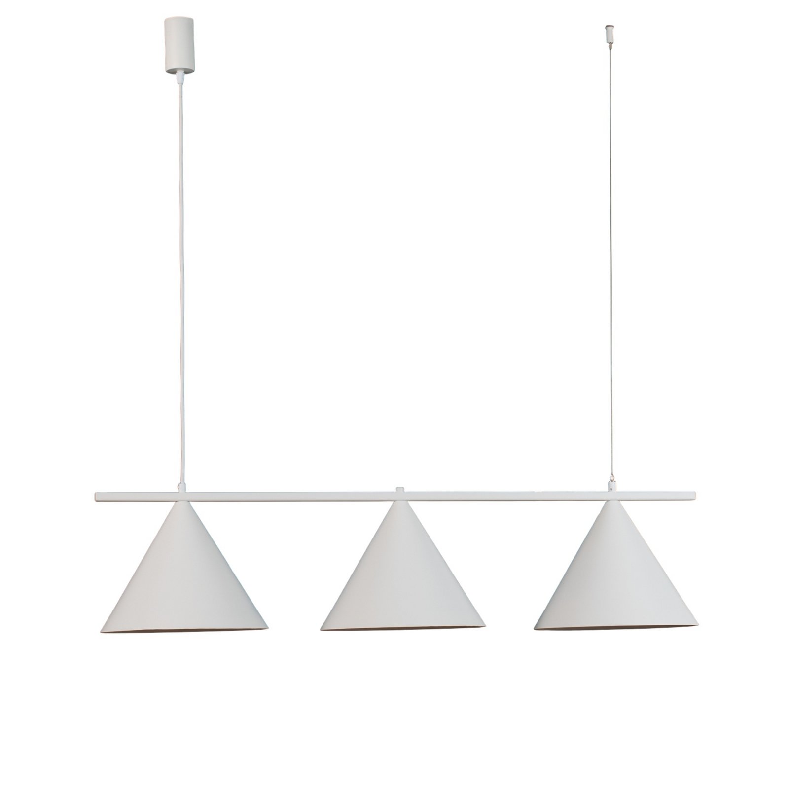 Capital függőlámpa, fehér, 3-lámpás, Ø 32 cm, GX53