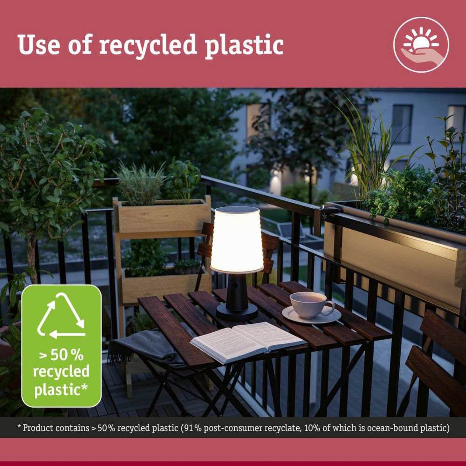 Ilanga Saules baterija Lampa Anthracite - Paulmann