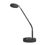 Lunia LED table lamp, dimmable, sand black