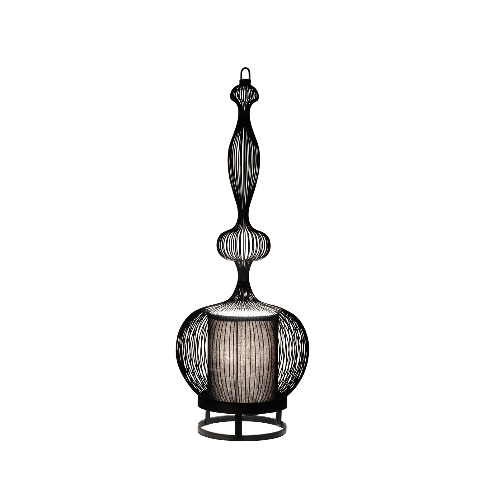 Stolní lampa Forestier Impératrice, černá