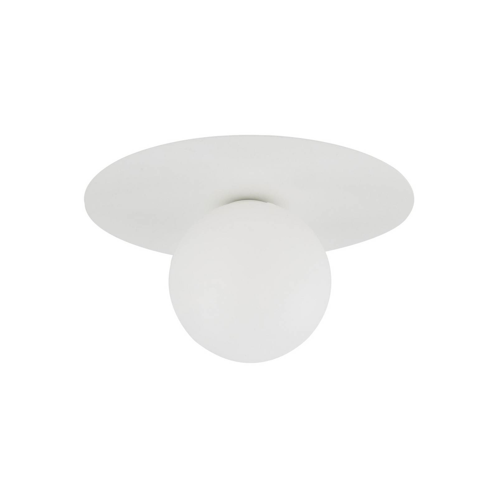 Deckenlampe Pixie, weiß, Ø 25 cm, Stahl/Kunststoff günstig online kaufen