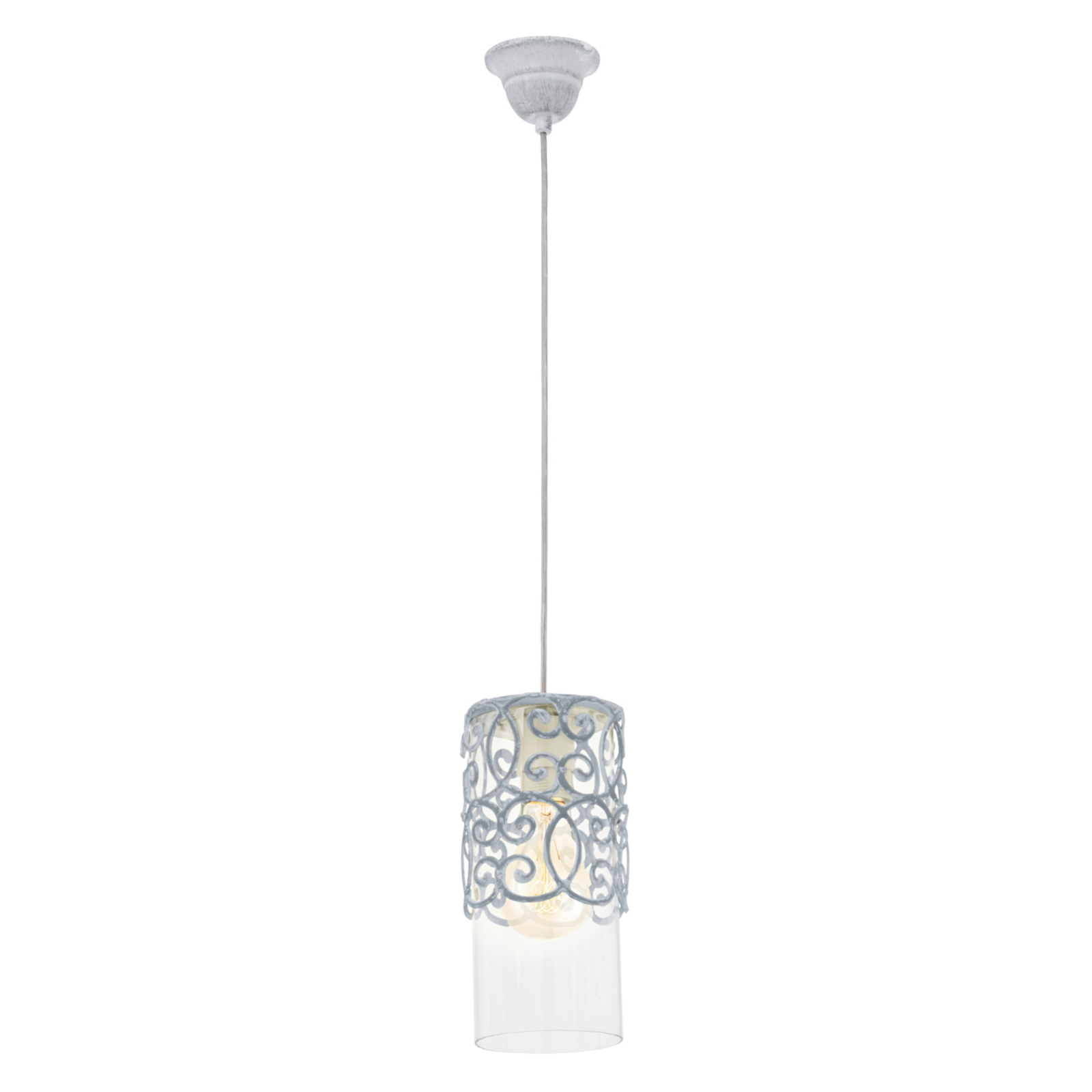 Vintage Gray-blue Pendant Lamp