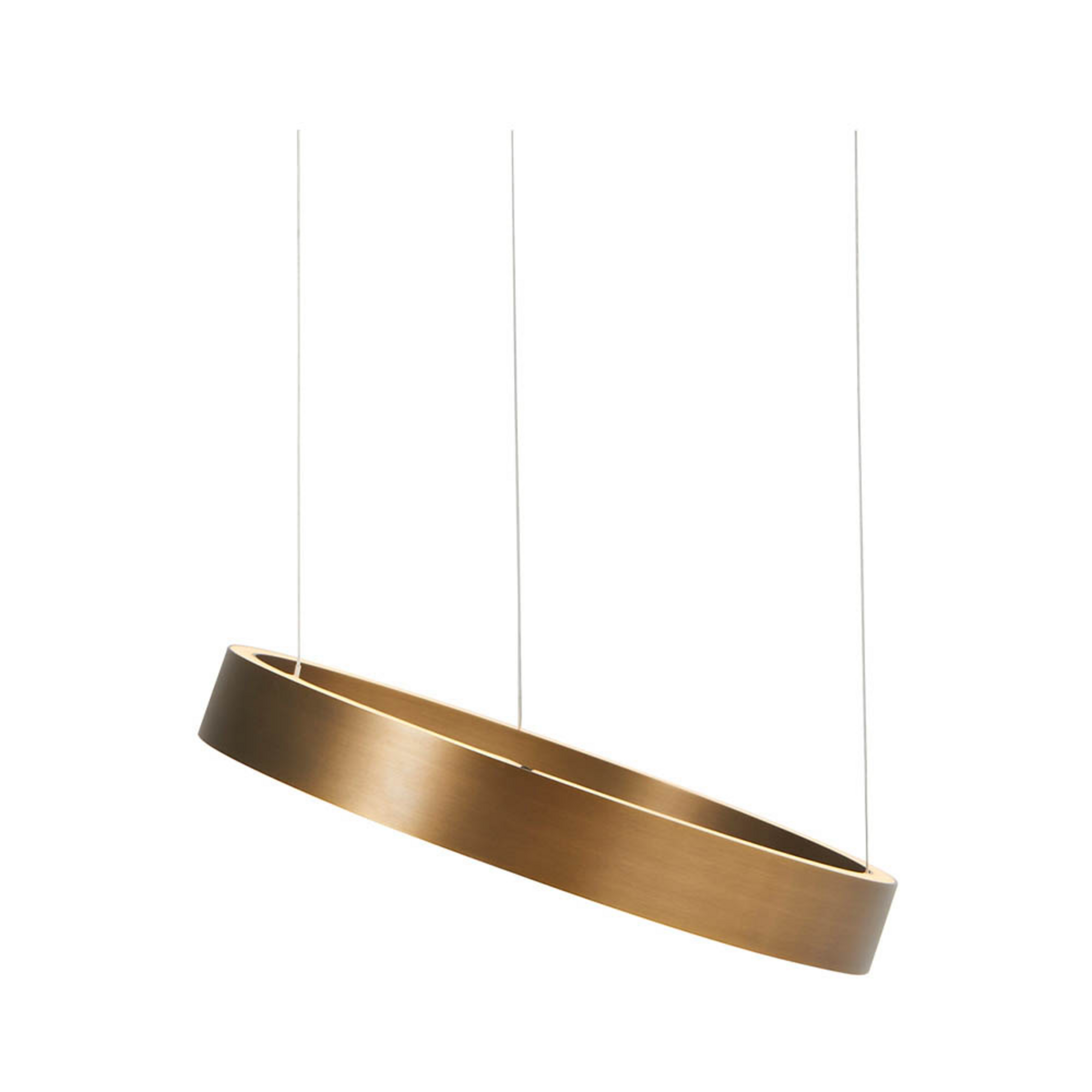 Lampa suspendată EOS 360 Small Brass - LOOM DESIGN