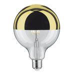 LED lamp E27 G125 827 6,5W Kopspiegel goud
