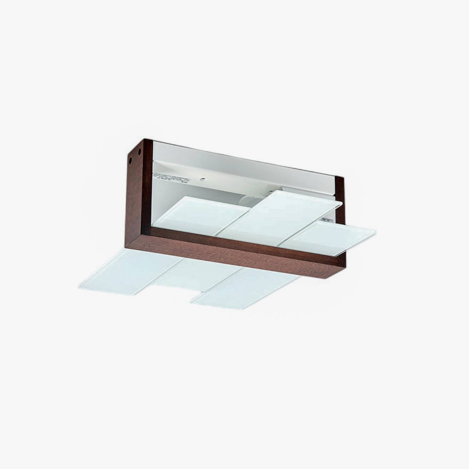 Linea Light Wandleuchte Triad m Holz