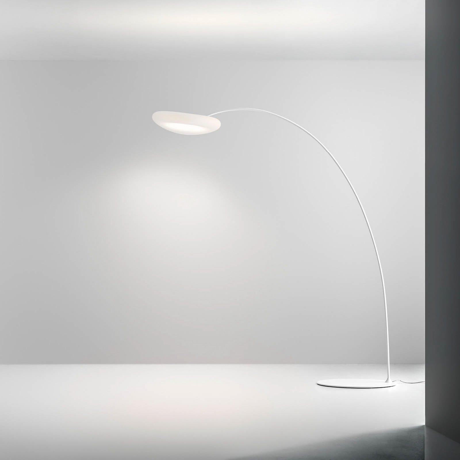 Stilnovo Mr. Magoo LED-Bogenleuchte, dimmbar, Ra90