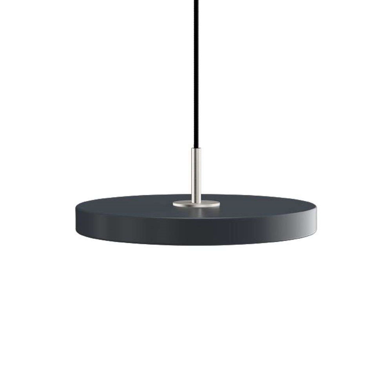 Asteria Mini Závěsná Lampa Anthracite/Steel Top - UMAGE