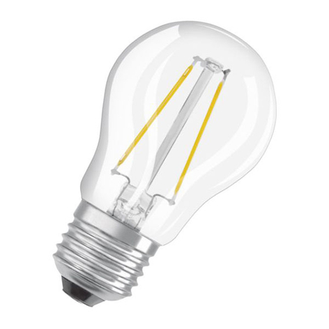 OSRAM Classic P LED-Lampe E27 4W 2.700K klar