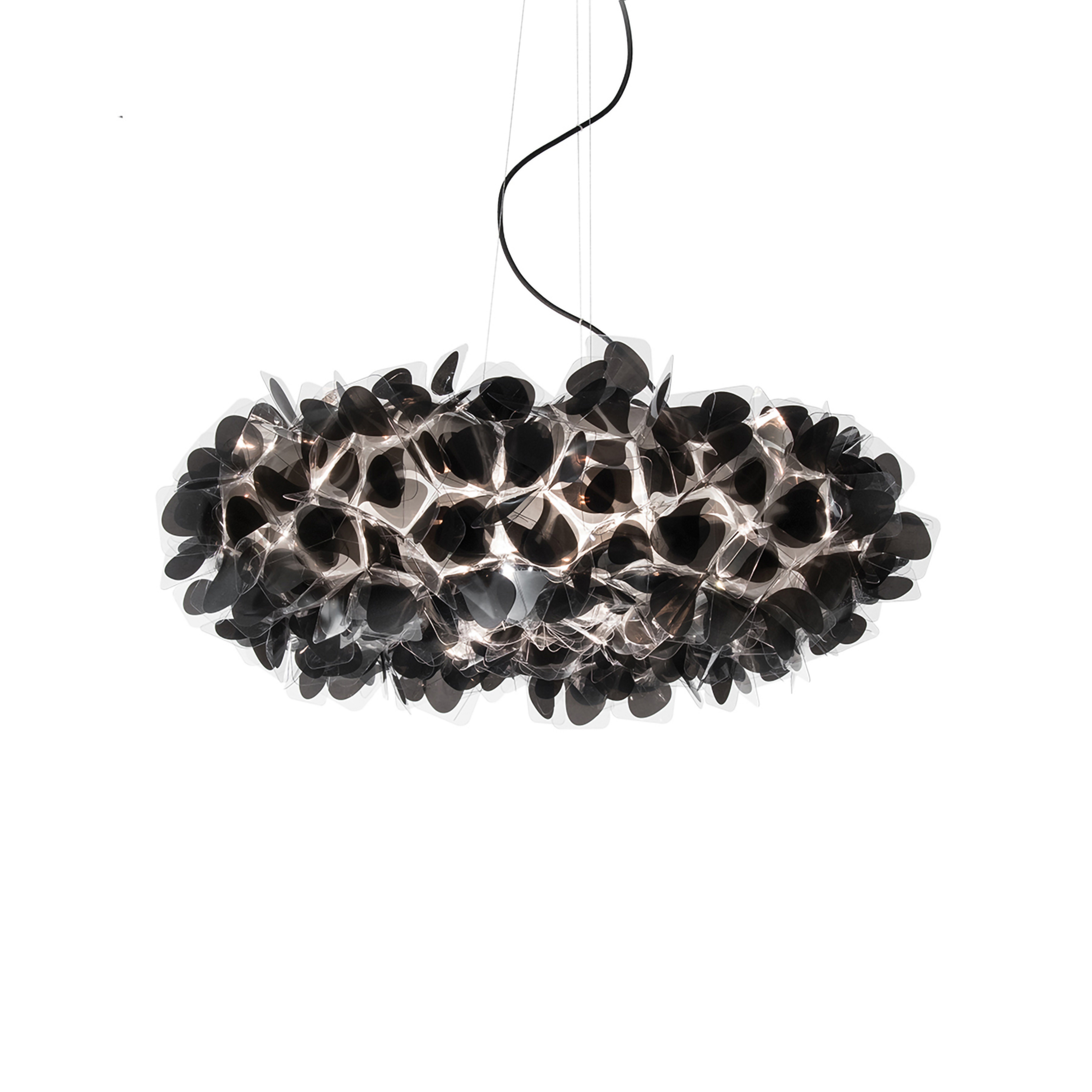 Clizia MAMA NON MAMA Hängelampe, Ø 78 cm, schwarz - SLAMP