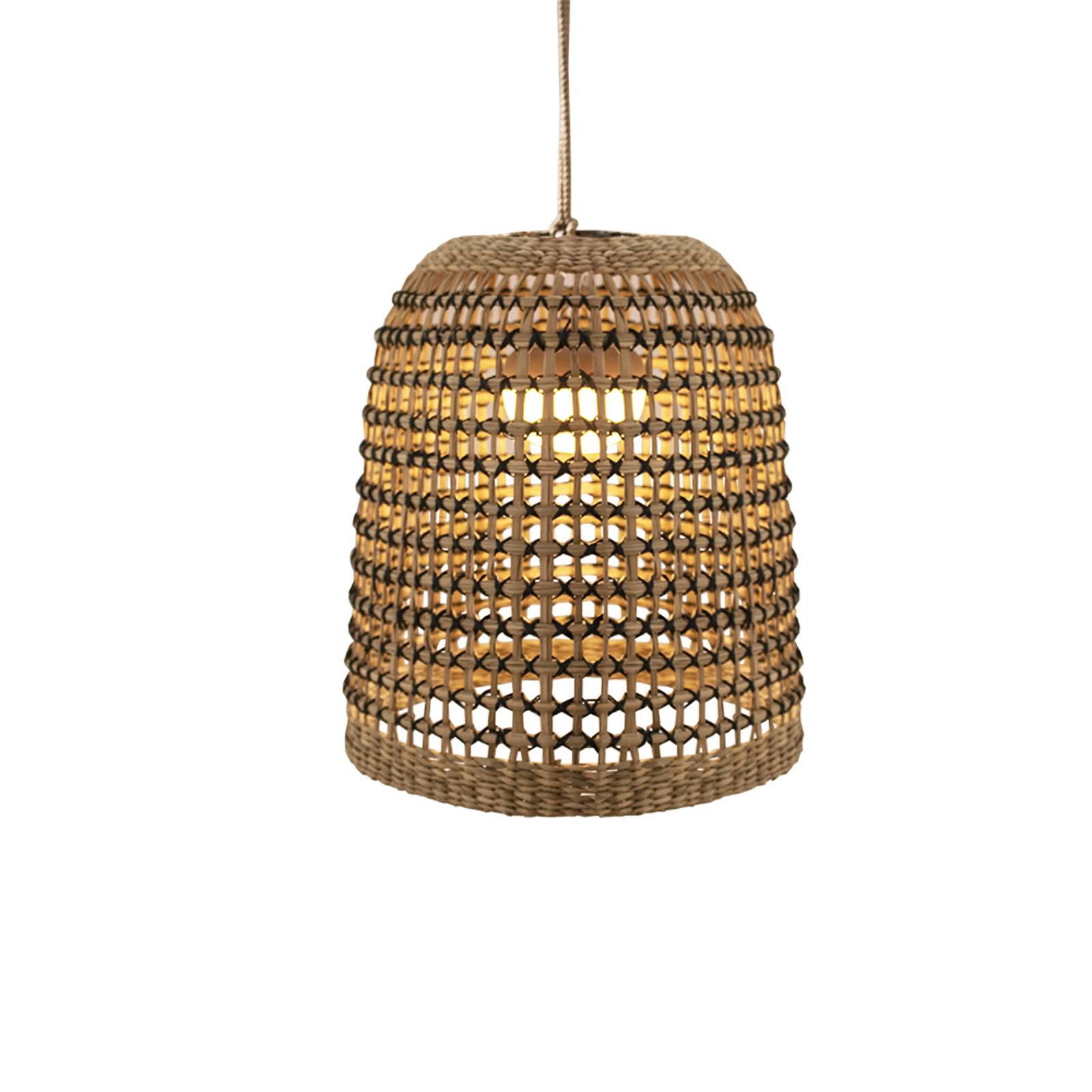 Newgarden Positano LED outdoor hanging light - dimmable - Brown