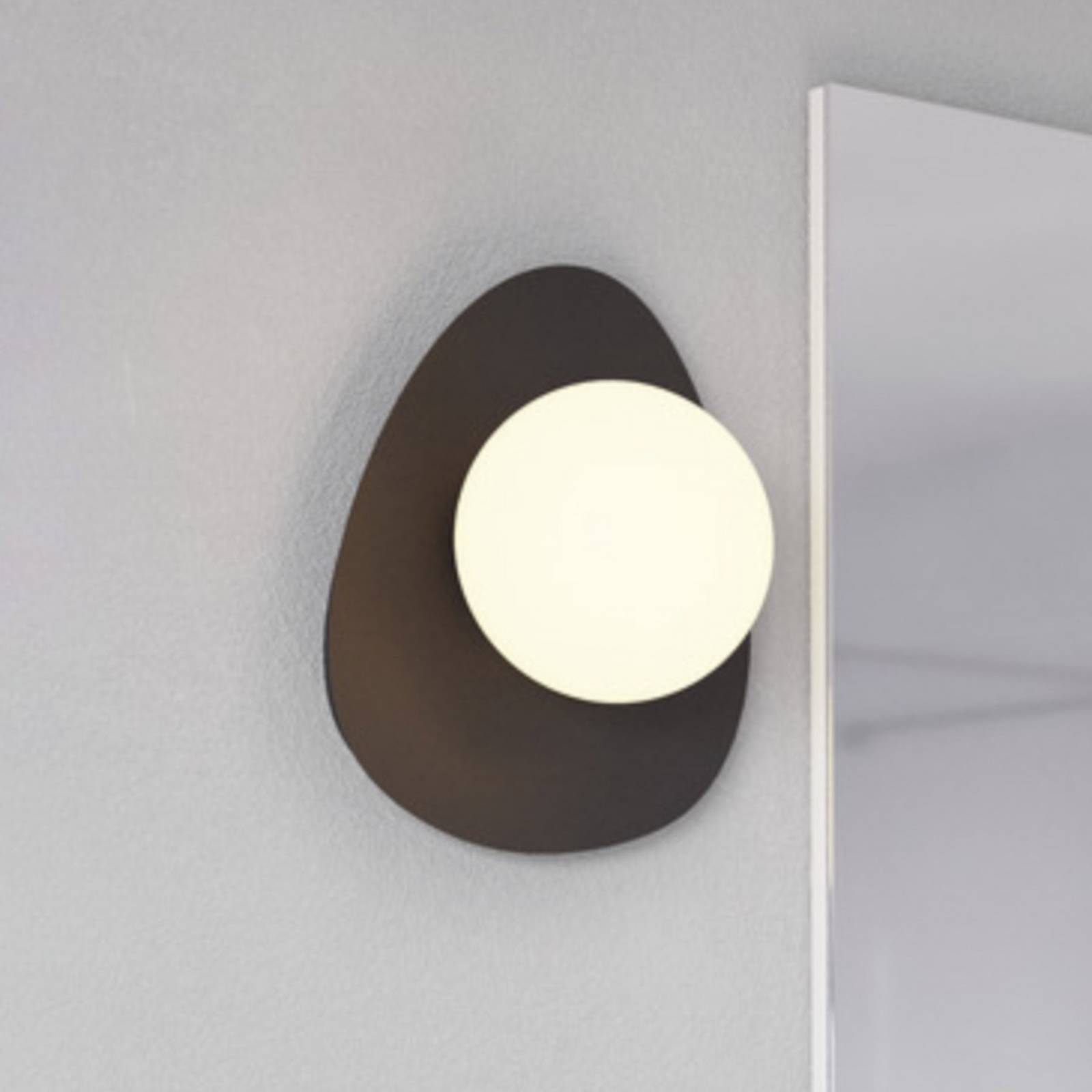 Lampa sufitowa EGLO CASTROVIDO, czarna, 24 cm, 1-punktowa, IP44, G9-LED