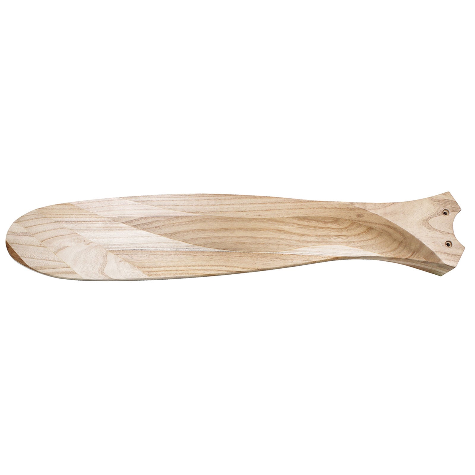ECO GENUINO Ceiling Fan, Chrome/Light Wood, 122cm - CasaFan