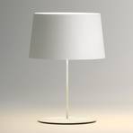 Vibia Warm 4901 lampă de masă, Ø 42 cm, alb