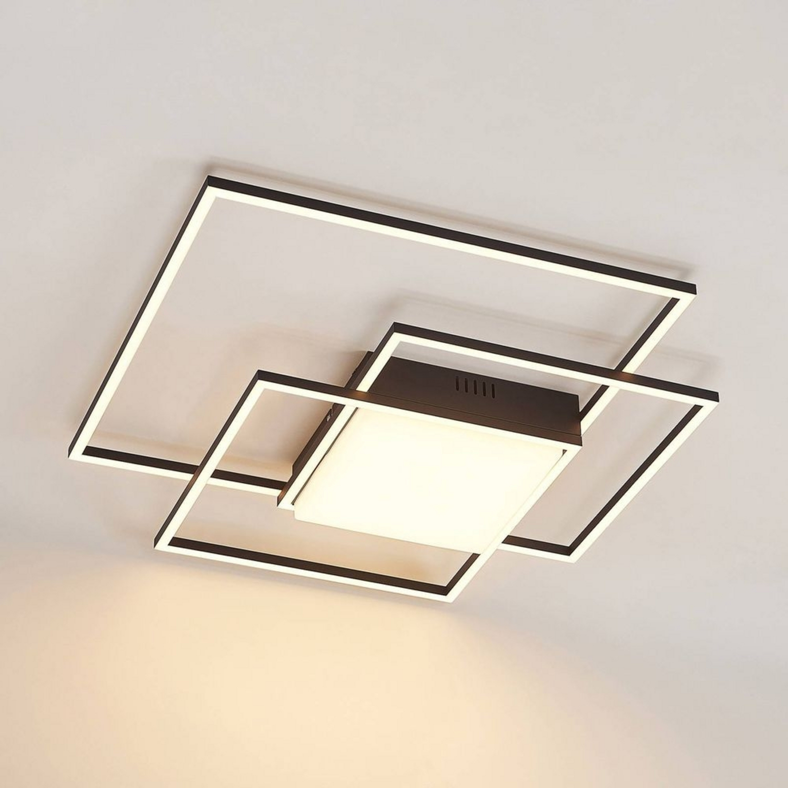 Nelinka LED Stropna lampa Crna - Lindby