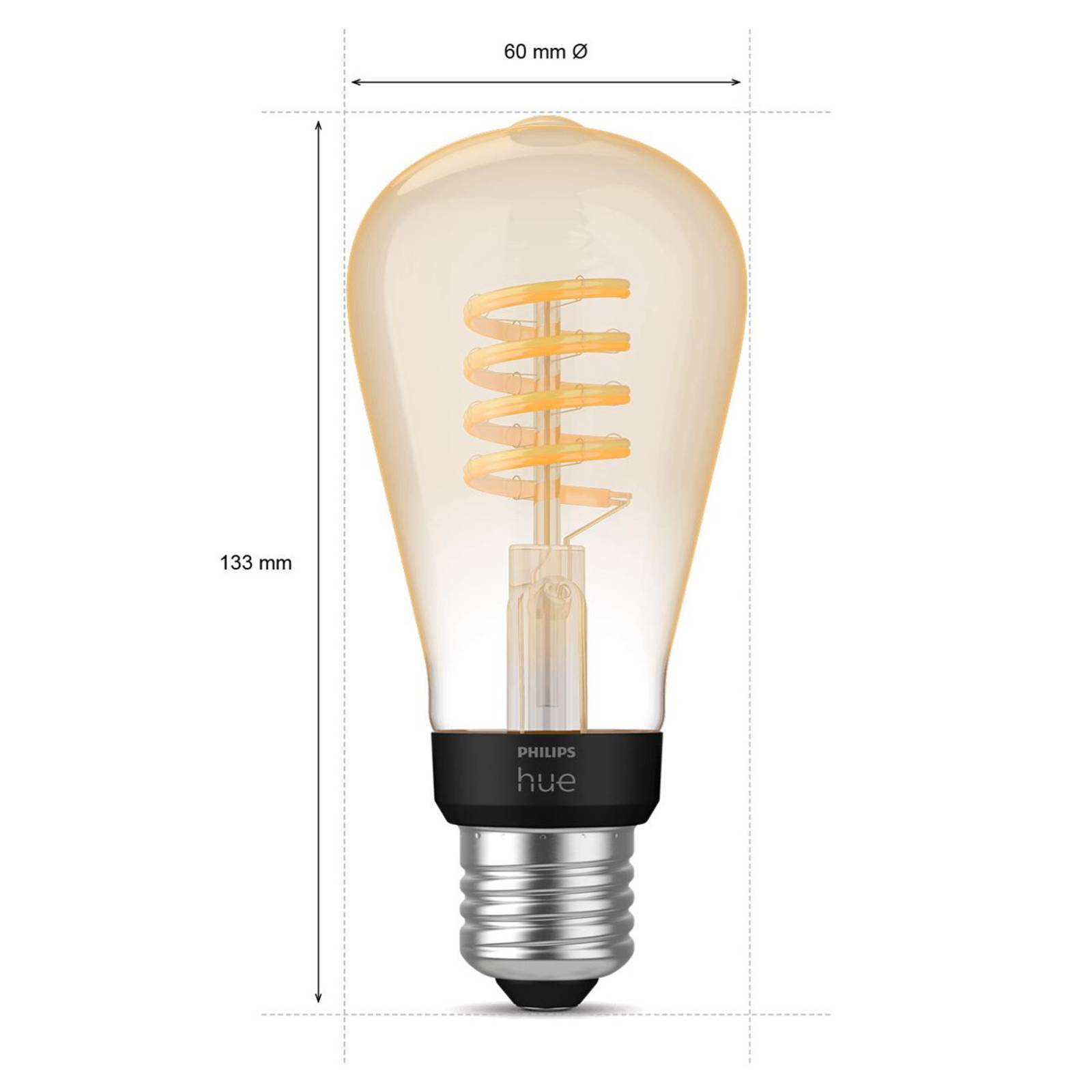 Philips Hue White Ambiance Edison filament E27 7W