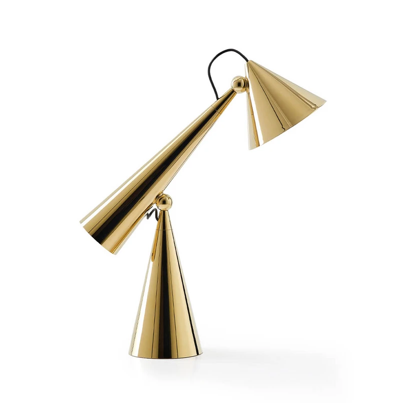 Tom Dixon – Pose Task LED Tischleuchte Gold