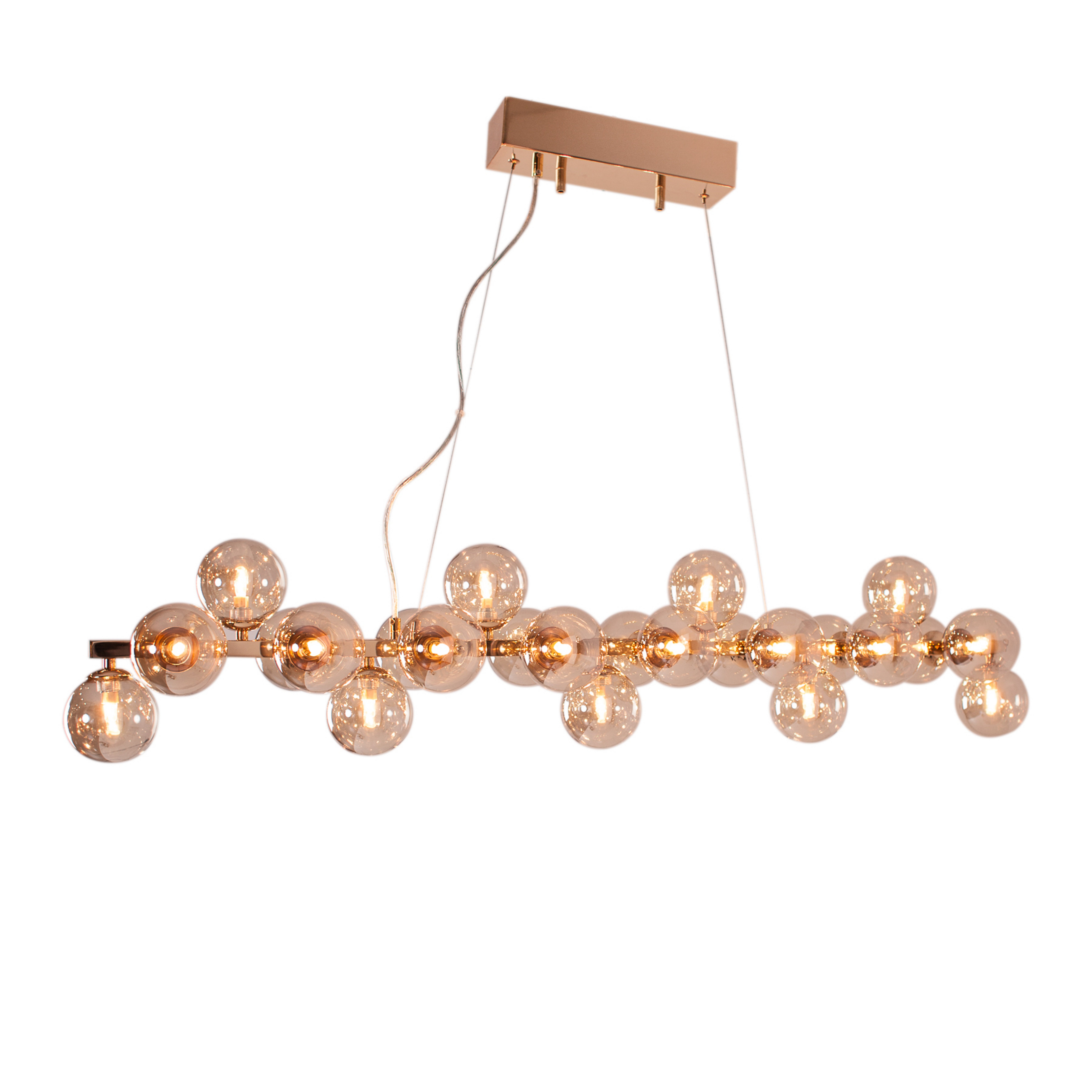 Splendor Bar Pendelleuchte Gold/Amber - By Rydéns