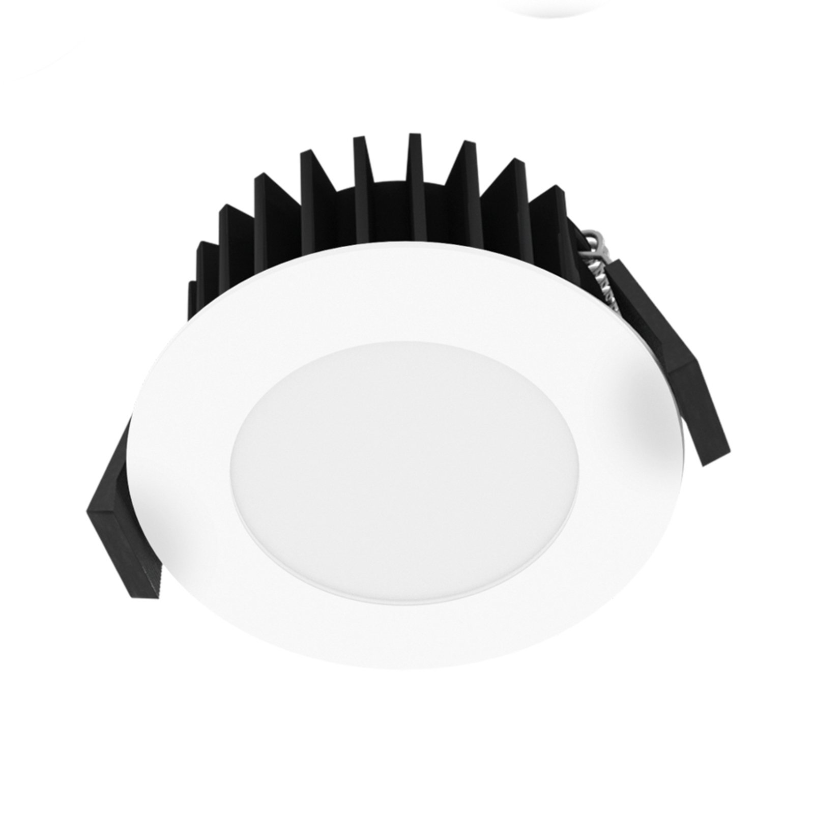 EVN Solido68 LED recessed ceiling lamp, round