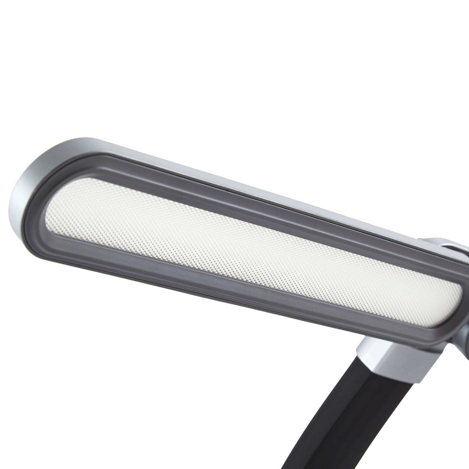 Candeeiro de secretária LED Fynnon, GRAU, 80 cm, CCT, regulável, alumínio -