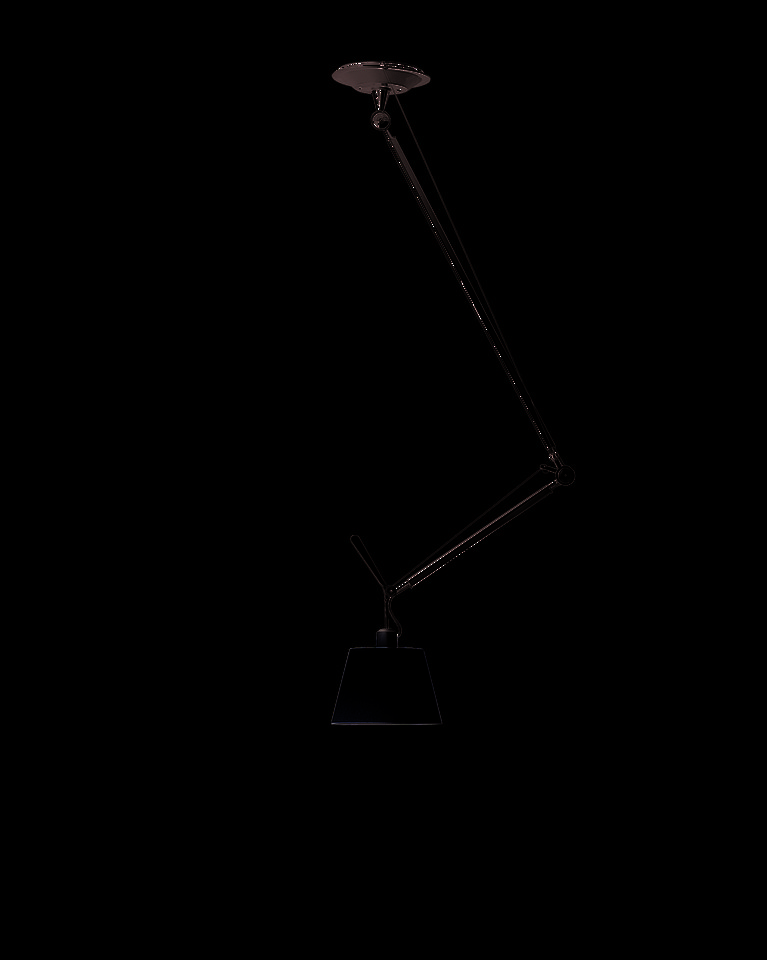 Artemide Tolomeo Decentrata Taklampa Ø320, grå från Artemide