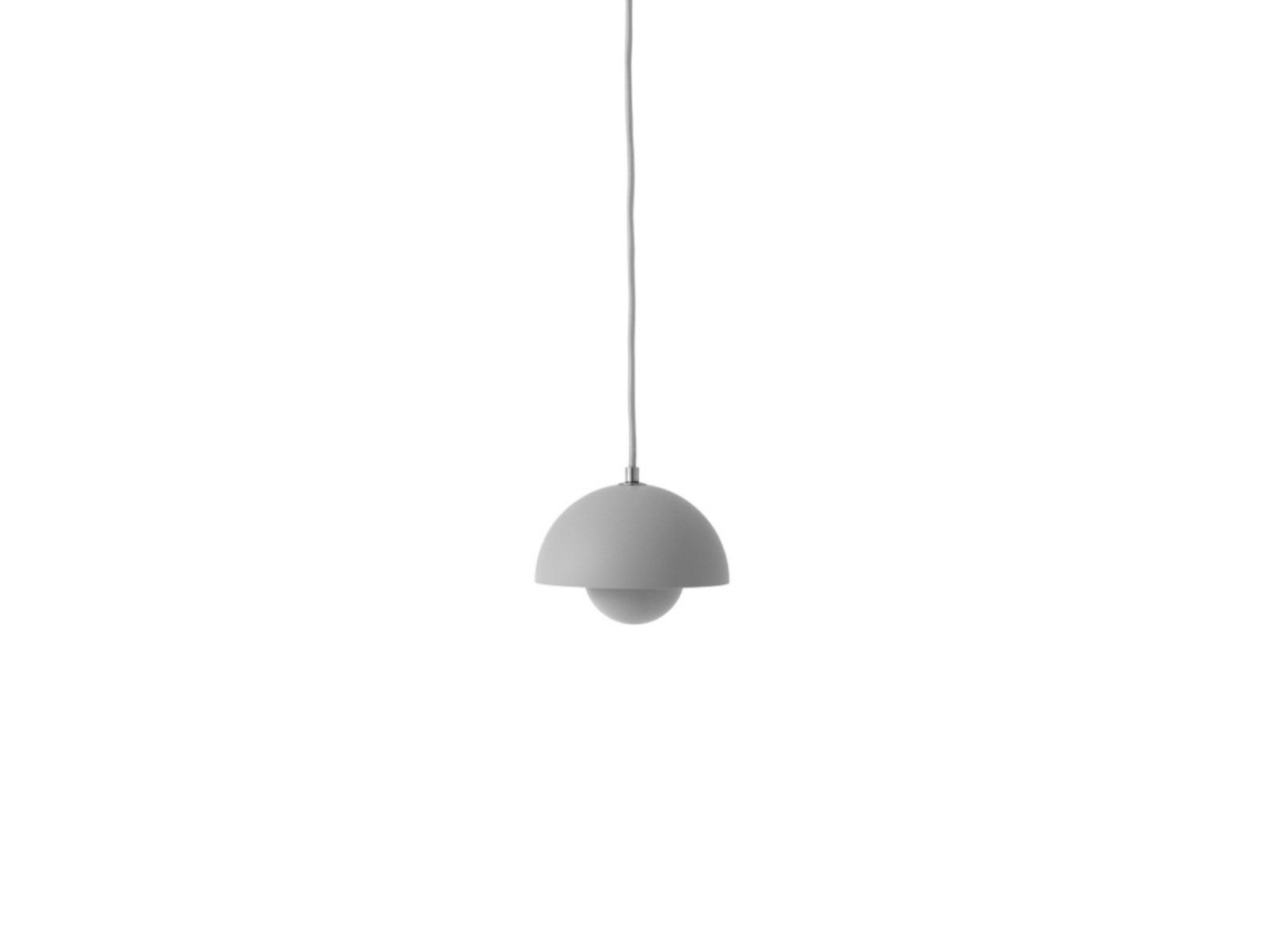 Flowerpot VP10 Candeeiro Suspenso Matt Light Grey - &Tradition