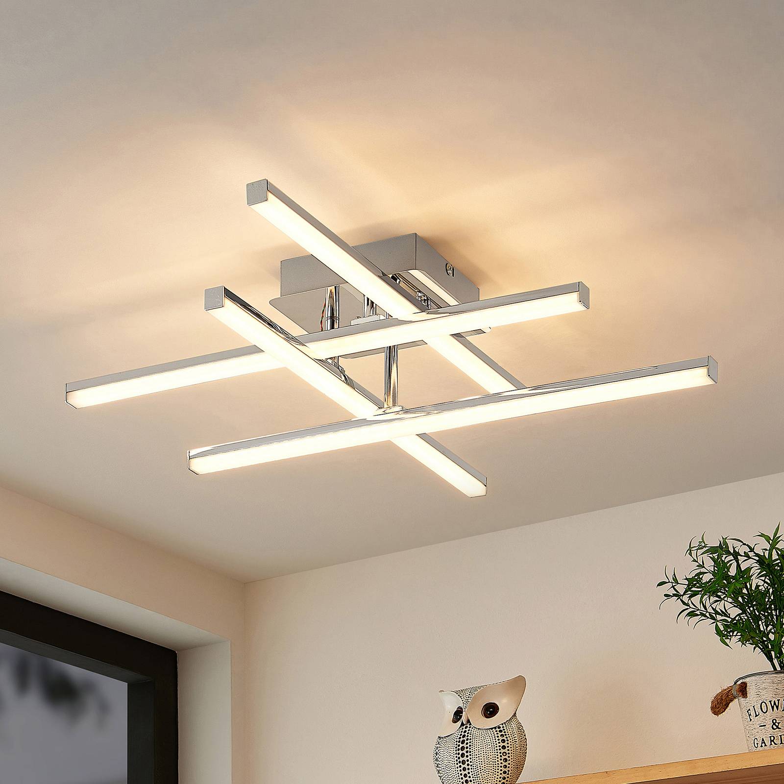 ELC Kamiro LED ceiling light, switch dim function