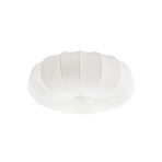 Lampa sufitowa Marielle, 3 x E27, tkanina, Ø 55 cm, biała – Lindby