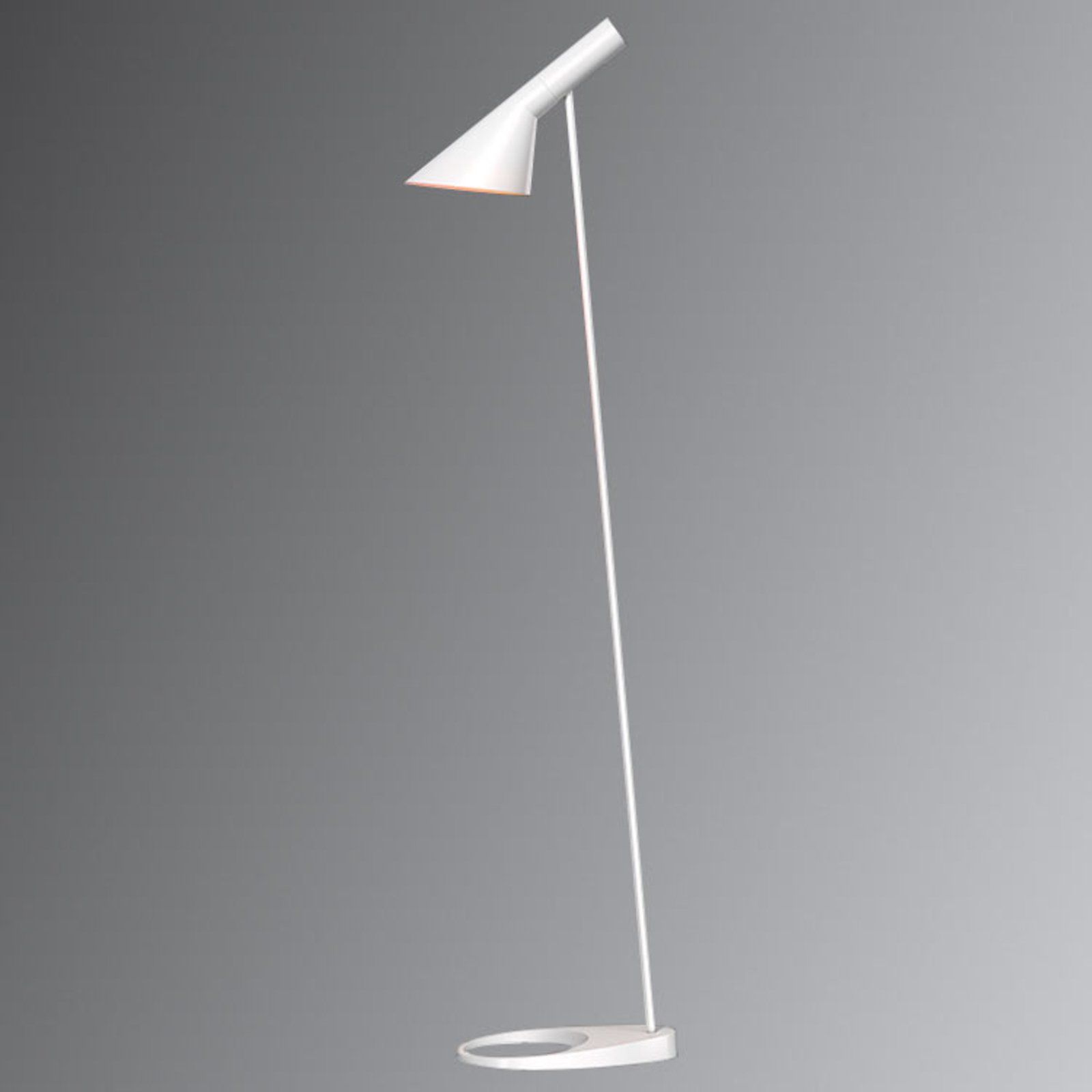 Louis Poulsen AJ - podna lampa, bijela