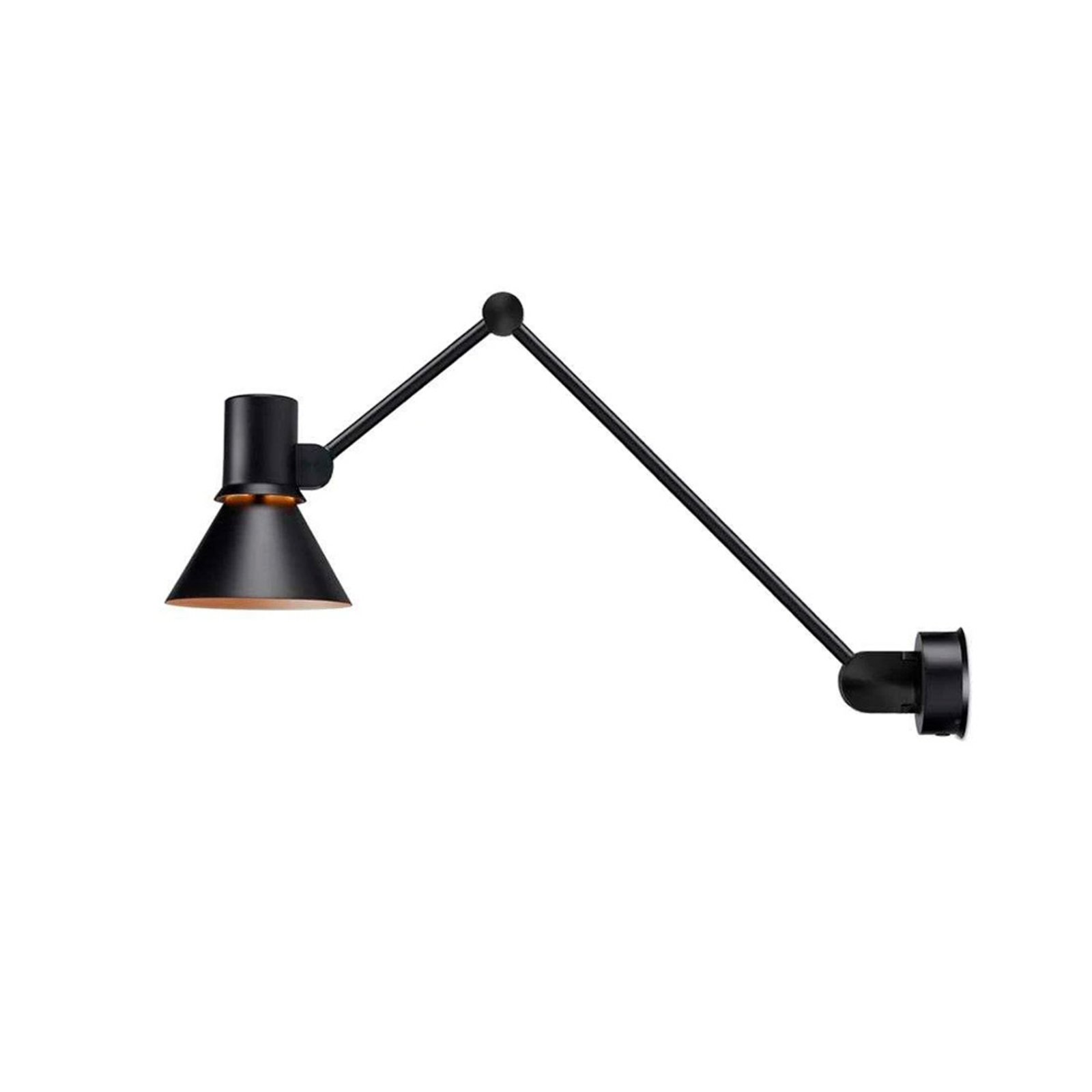 Type 80™ W3 Nástěnné Svítidlo HW Matt Black - Anglepoise