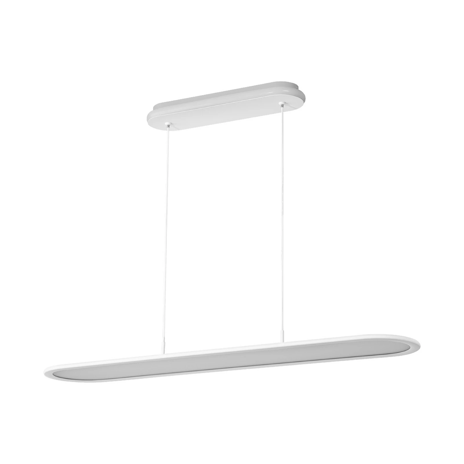 Lámpara colgante LED OSRAM Office line Panel Ellipse blanco 940 atenuable