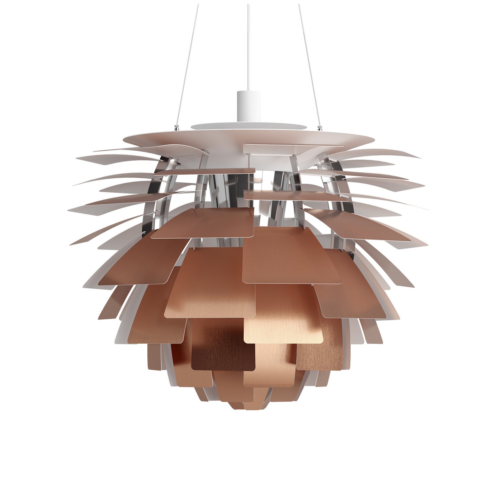 PH Artichoke Hängelampe Ø72cm kupfer 2700K - Louis Poulsen