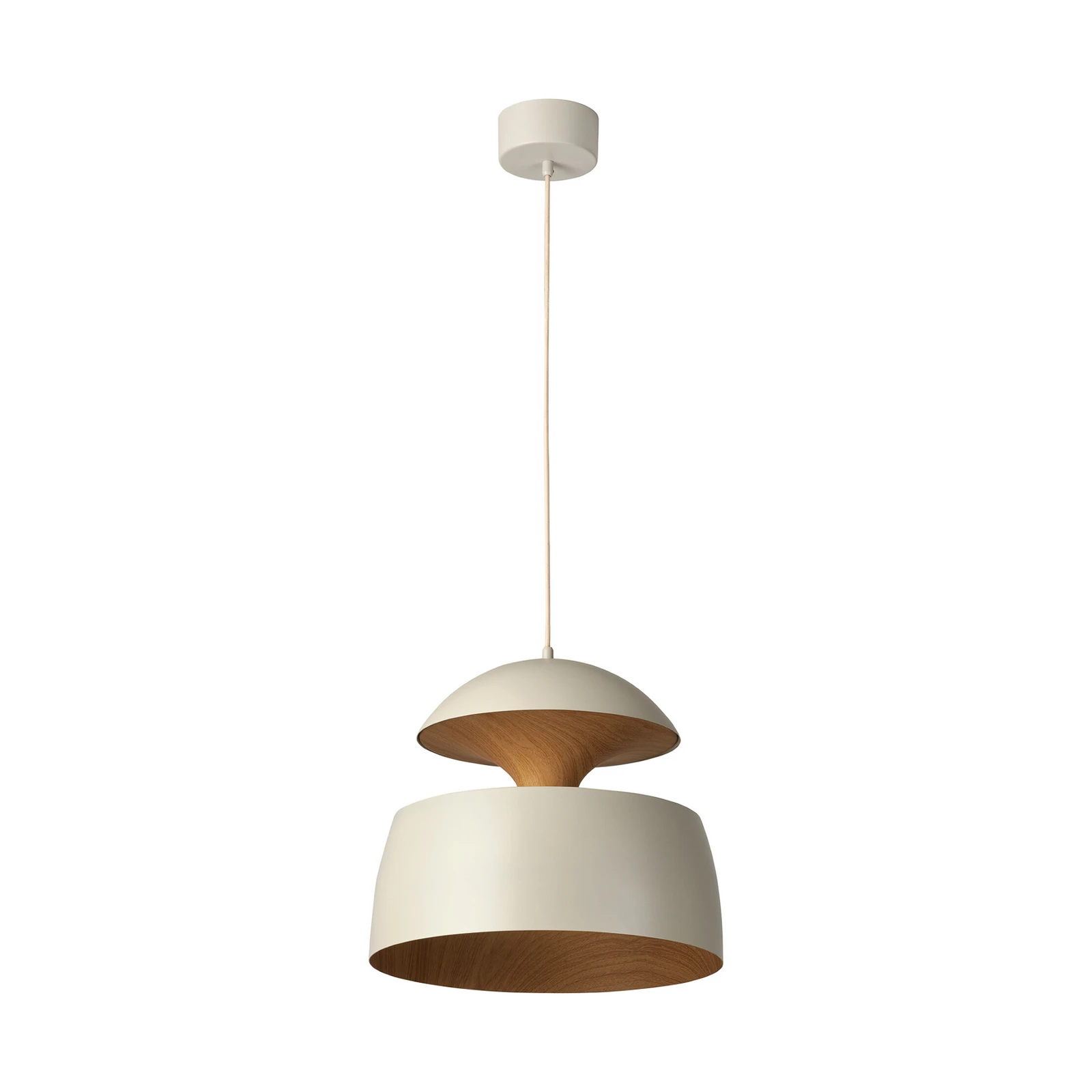 OSRAM hengelampe Decor Hazel, beige, Ø 40 cm, metall, E27