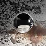 Candeeiro de suspensão LED Mirror Ball Ø 40 cm cromado Tom Dixon