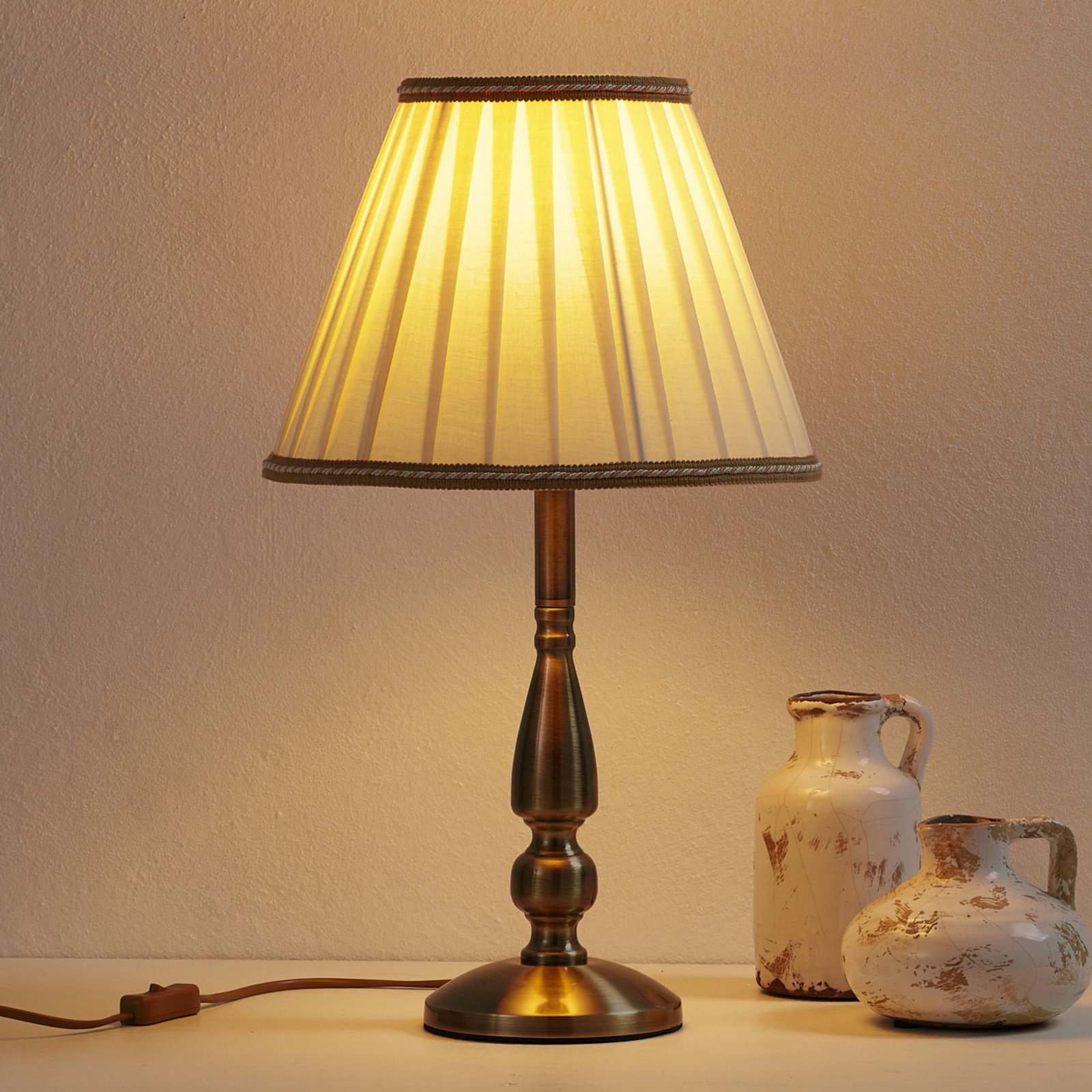 Stolová lampa Rosella vysoká 50 cm