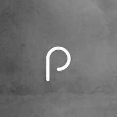 Artemide Alphabet of Light pared minúscula p
