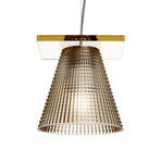 Light Air Pendant Sculped Amber - Kartell