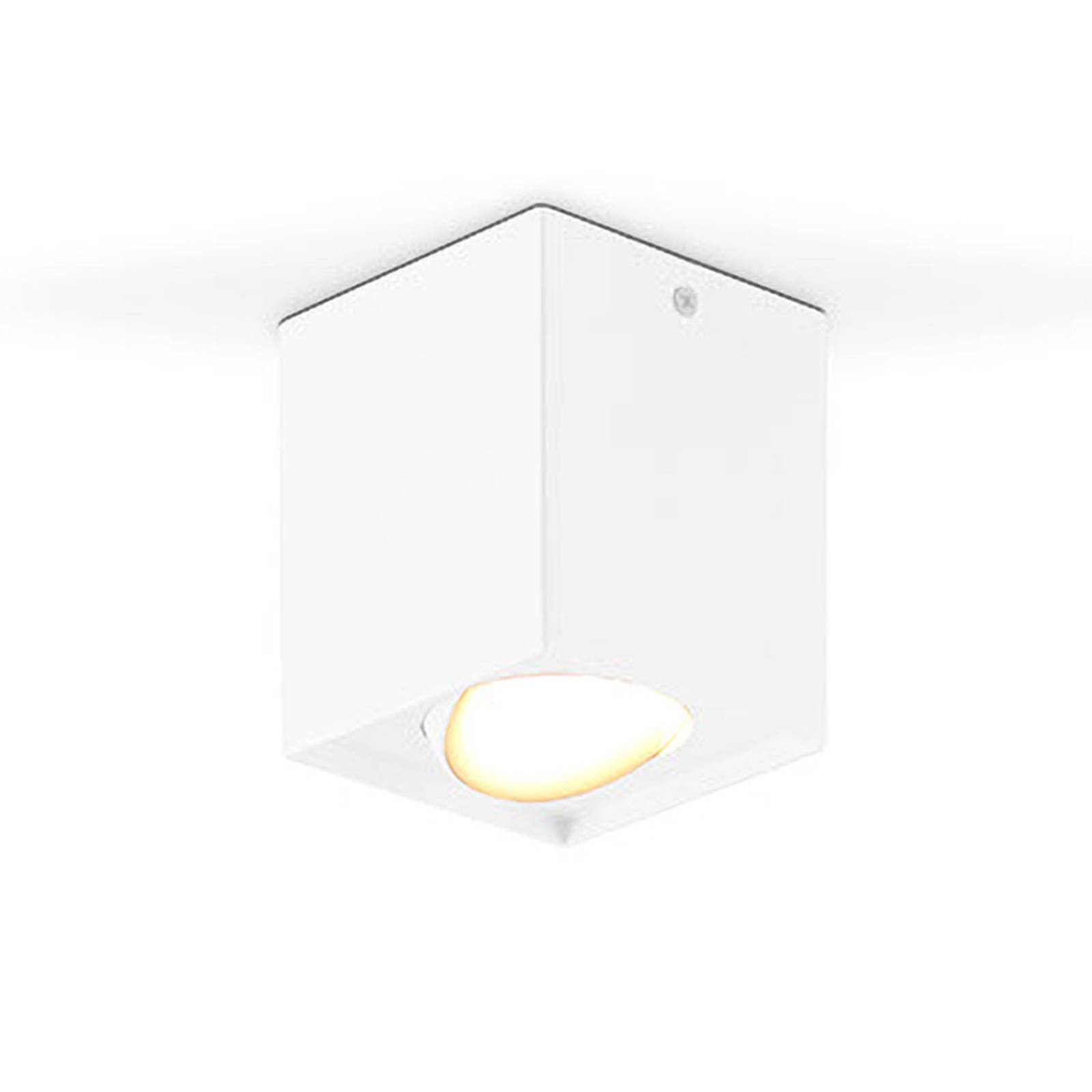 E-shop EVN Kardanus stropné LED svetlo, 9x9 cm, biela
