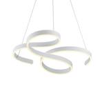 Francis LED pendant light, matt white
