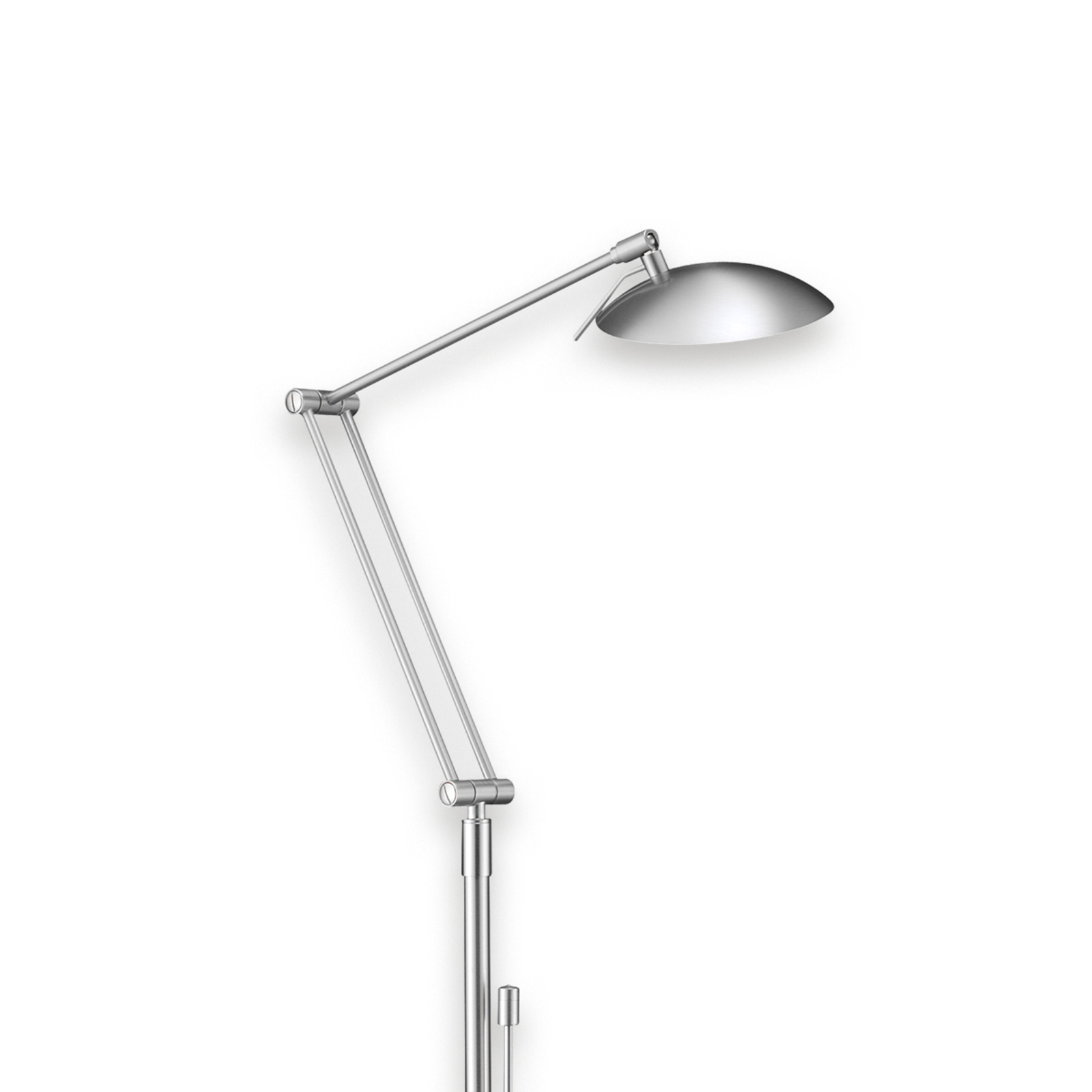 Curl LED floor lamp adjustable