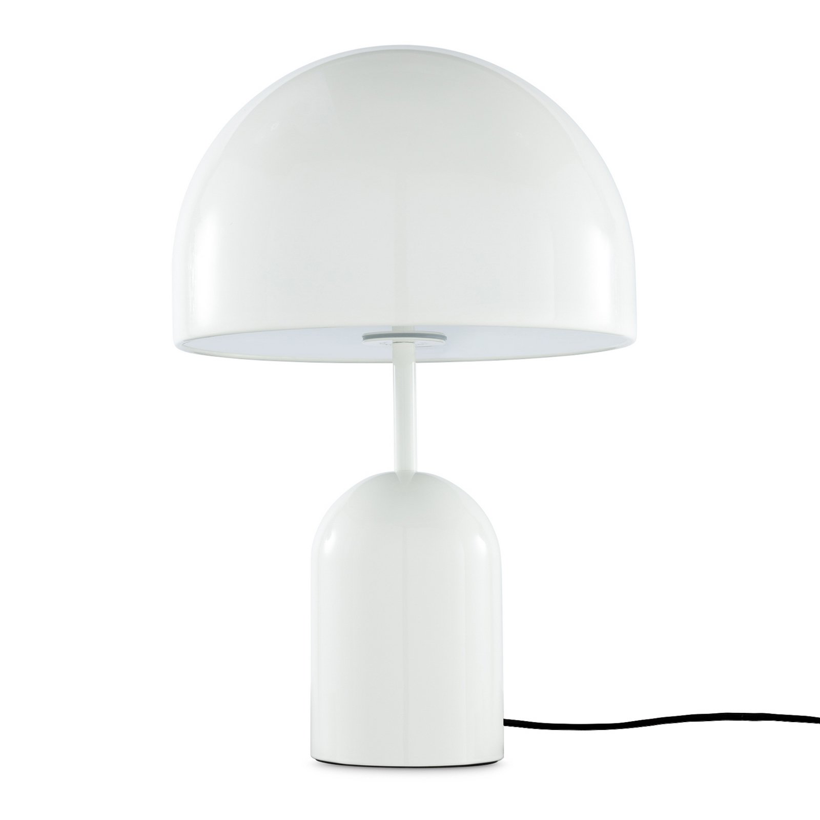 Tom Dixon LED table lamp Bell, white, height 43 cm, steel