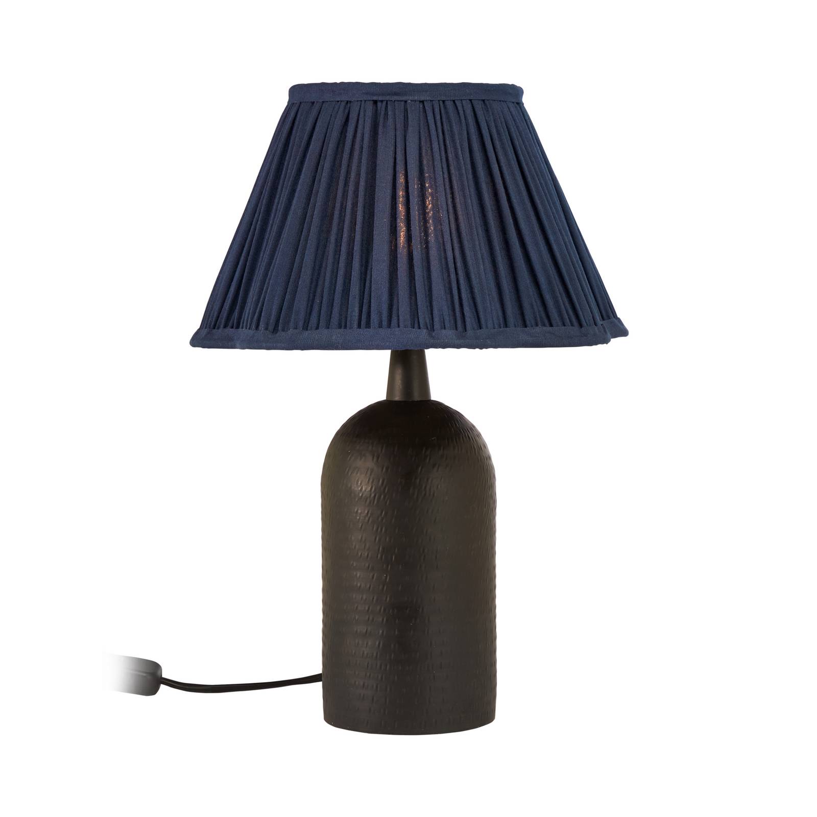 PR Home Riley bordlampe, sort/blå