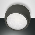 LED-Downlight Vasto, Ø 8 cm, 120°, Aluminium